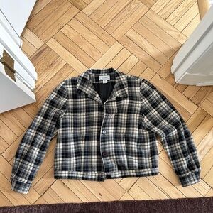 Vintage wool cropped jacket